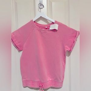 AG girl short  sleeve sweatshirt